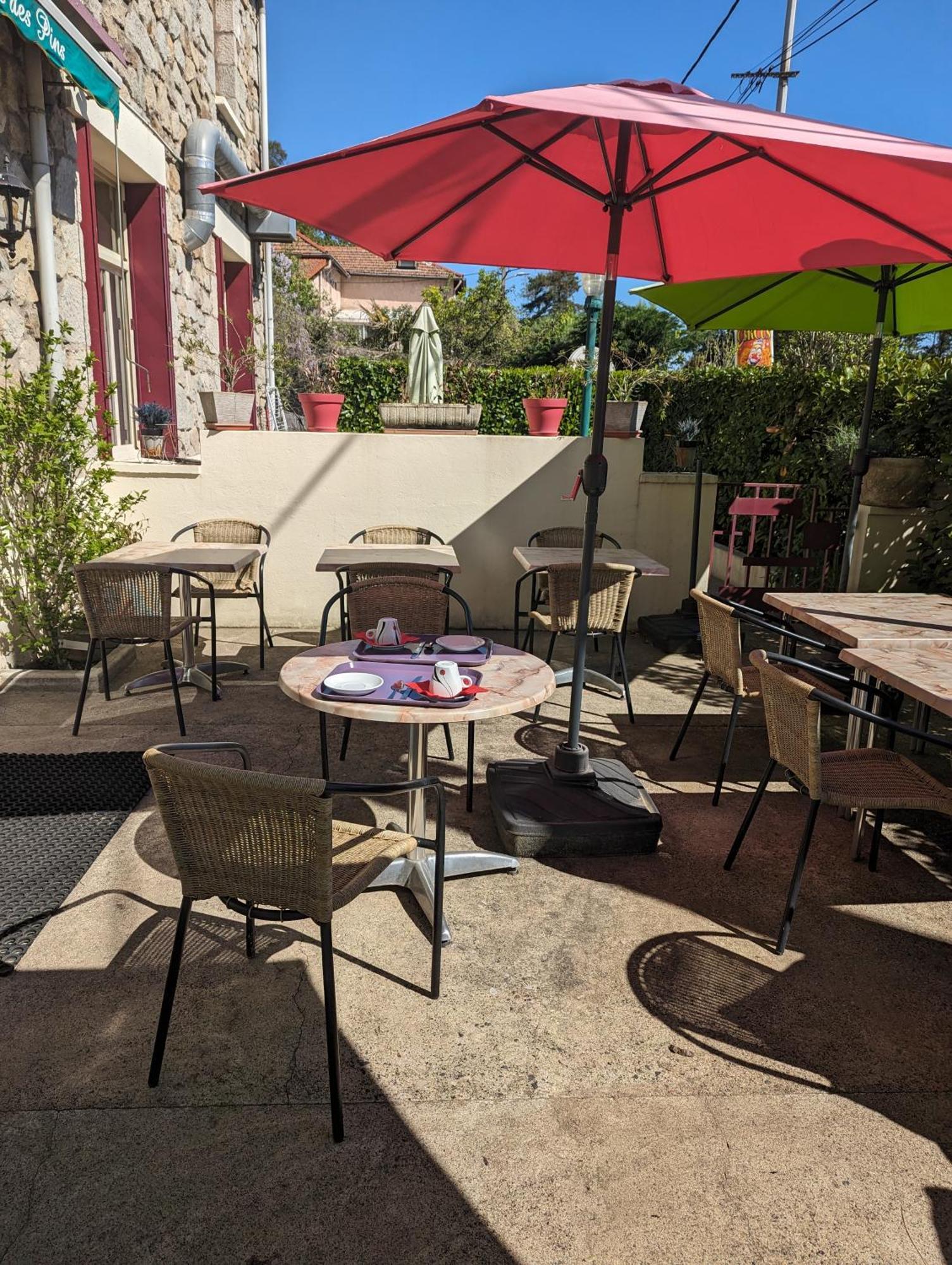 Auberge Des Pins Aubenas Eksteriør bilde